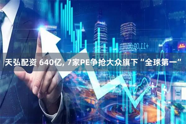 天弘配资 640亿, 7家PE争抢大众旗下“全球第一”