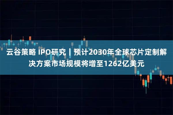 云谷策略 IPO研究｜预计2030年全球芯片定制解决方案市场规模将增至1262亿美元