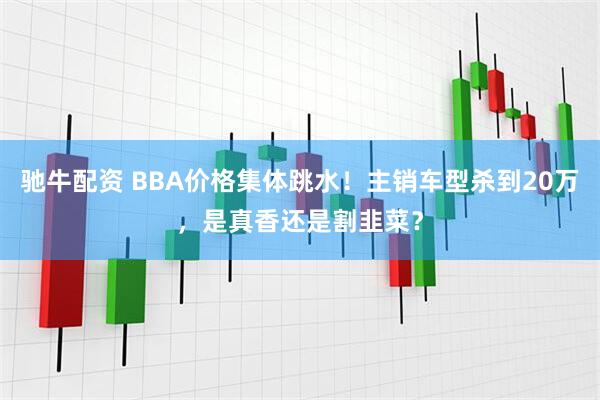 驰牛配资 BBA价格集体跳水！主销车型杀到20万，是真香还是割韭菜？