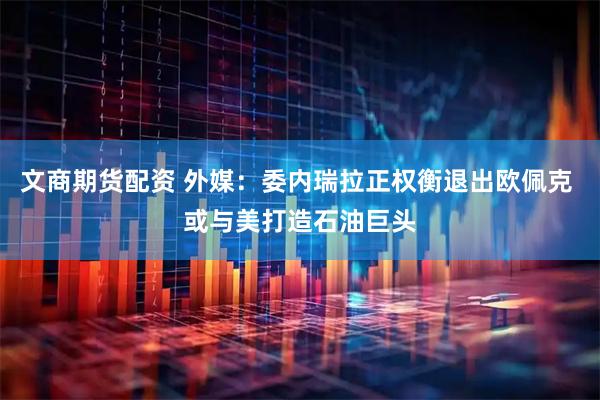 文商期货配资 外媒：委内瑞拉正权衡退出欧佩克 或与美打造石油巨头